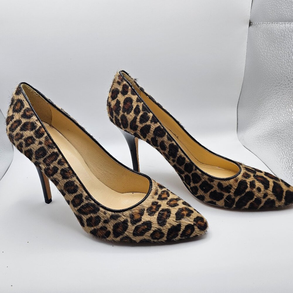 Kate Spade Leopard Print Pointed Flats – Size 8 - image 2